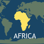 7 Continents - Africa Map