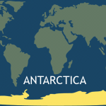 7 Continents - Antarctica Map