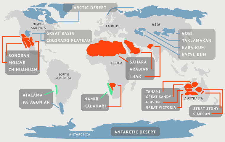 deserts of the world map pdf Deserts Of The World The 7 Continents deserts of the world map pdf