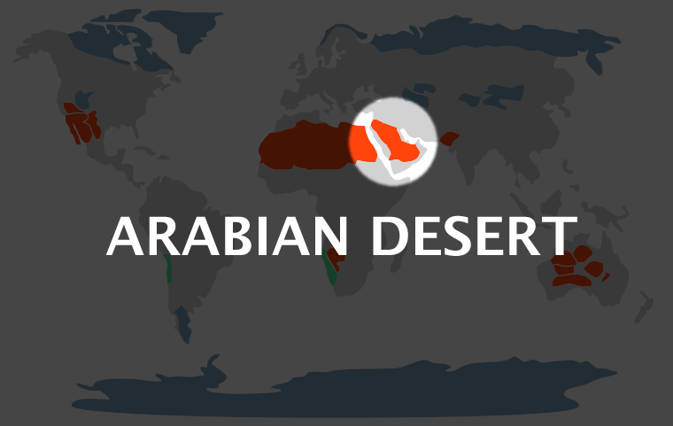 Arabian Desert Map