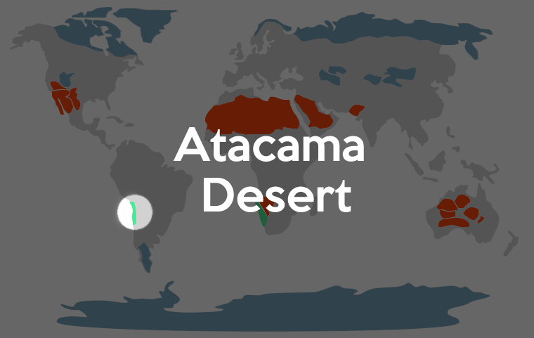 Atacama Desert Map