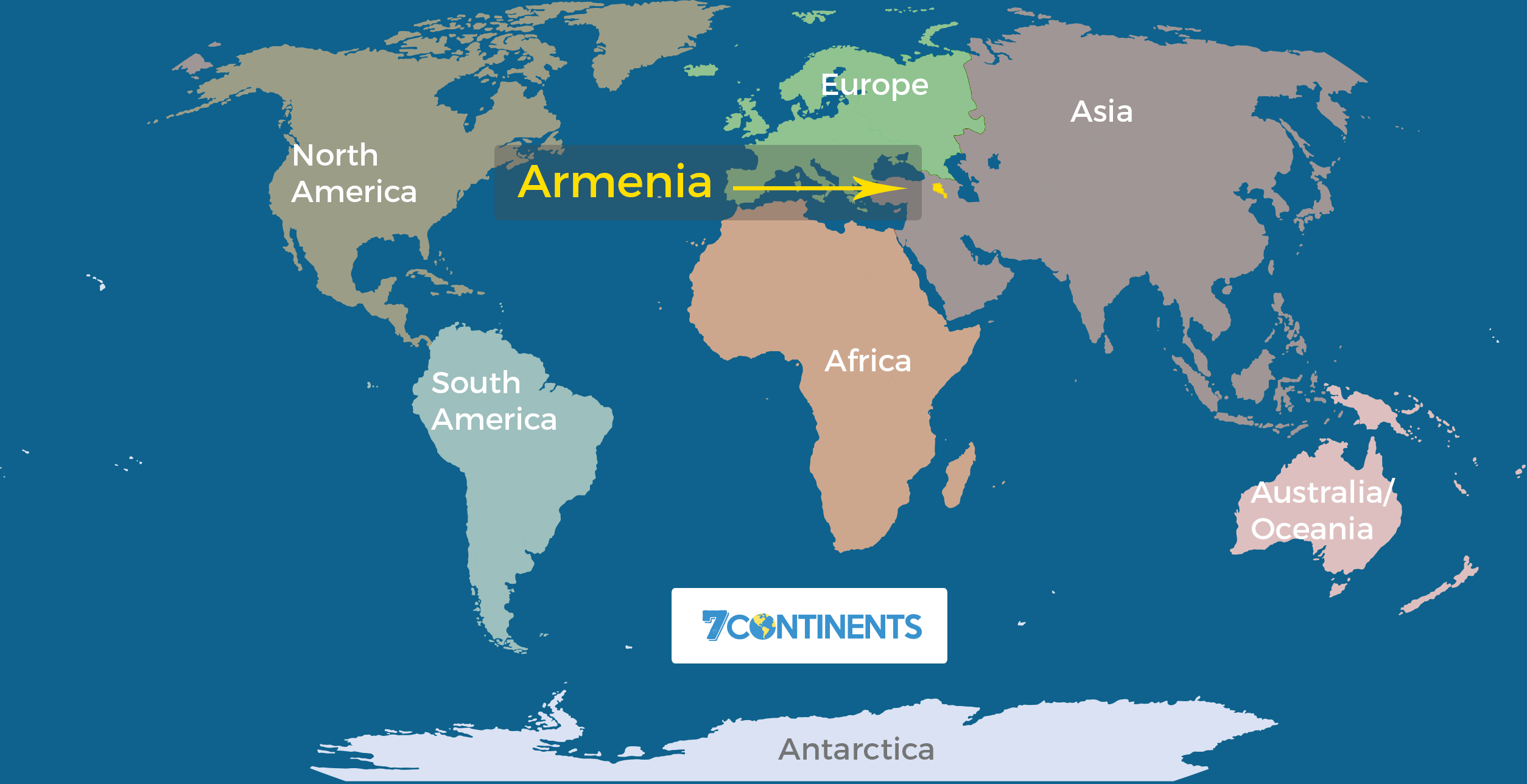 What Continent is Armenia in? | The 7 Continents of the World